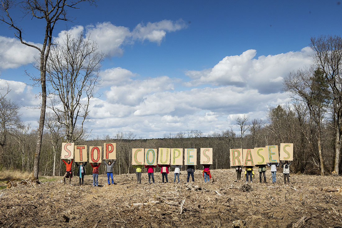 Coup d’essai réussit pour la marche pour des forêts vivantes de SOS forêt Dordogne