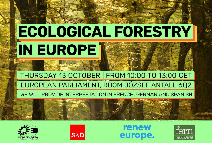 Événement  : La foresterie écologique en Europe