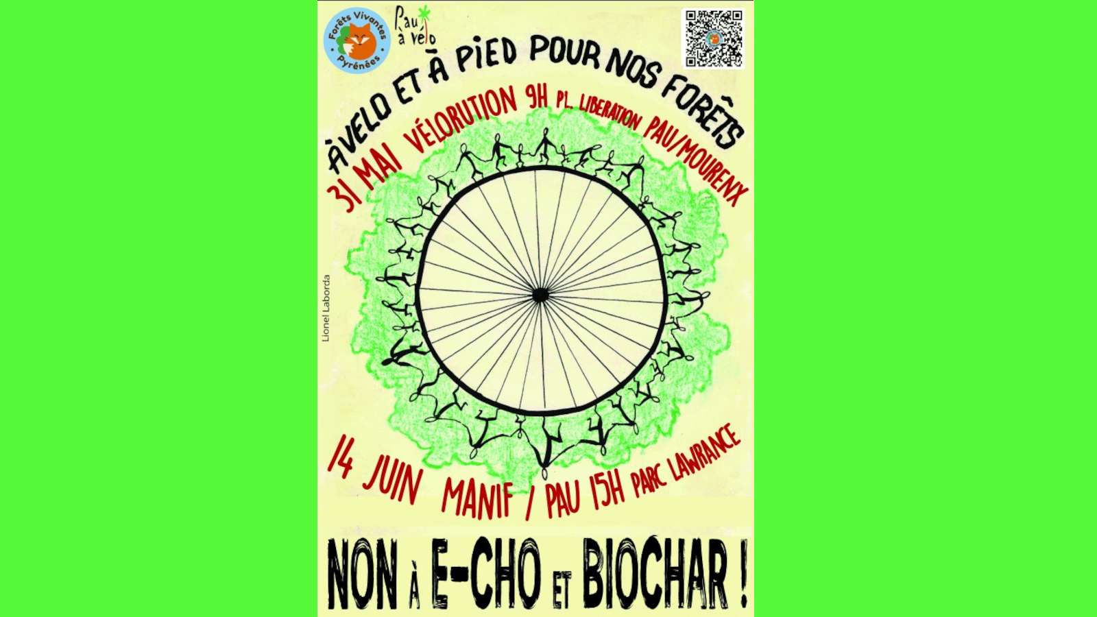 Manifestation nationale pour des forêts vivantes
